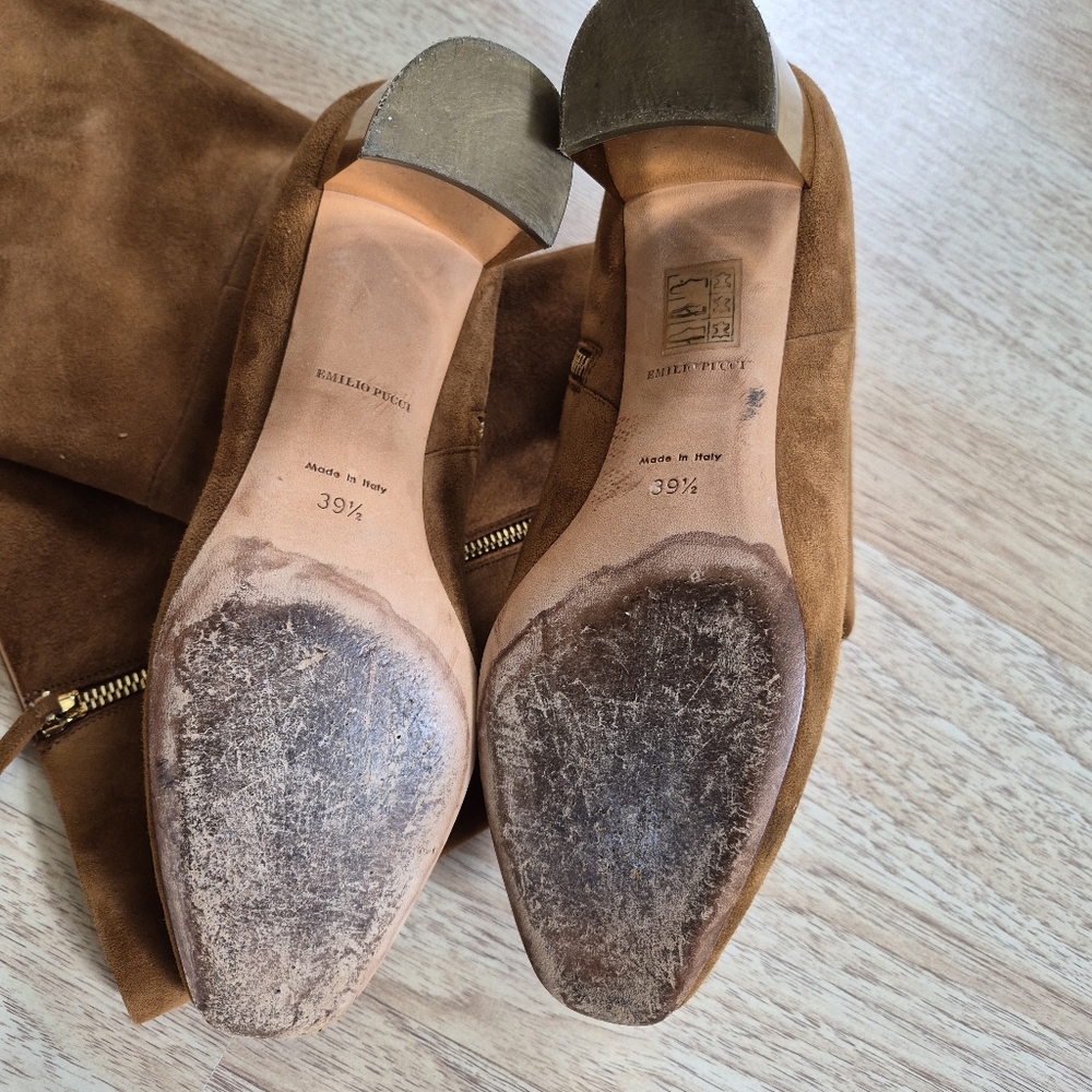 Emilio Pucci Tan Boots - Picture 15 of 16